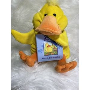 2003 Curious Duckling My Little Book of Colors Play & Learn Beanbag Plush Duck